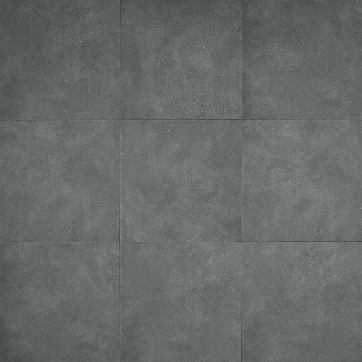 Vloertegel / wandtegel betonico zwart 60x60 59,8x59,8 r10, Doe-het-zelf en Verbouw, Tegels, Vloertegels, Nieuw, 10 m² of meer