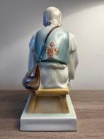 Zsolnay - Beeldje - Wood Carving Man - Porselein