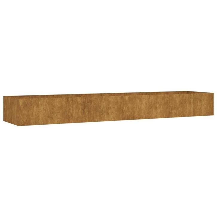 Plantenbak Cortenstaal 360cm | Retourdeal | 35% Korting, Tuin en Terras, Bloembakken en Plantenbakken, 30 tot 60 cm, 100 cm of meer