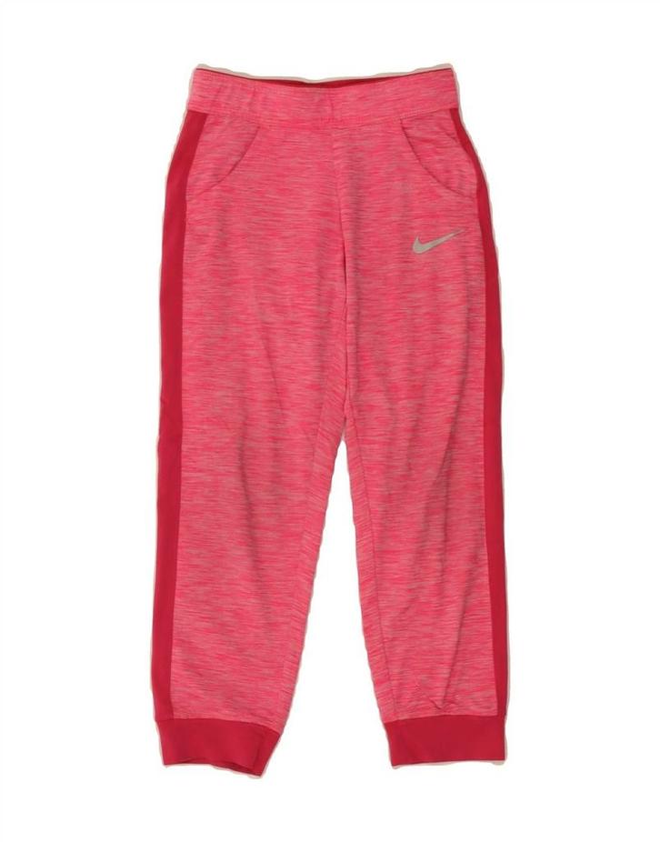 NIKE Girls Dri Fit Tracksuit Trousers Joggers 4-5 Years, Kleding | Dames, Broeken en Pantalons, Verzenden
