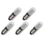 Signaallamp E10 6.3V 2.8W - 444 mAh - 5 stuks - T10, Verzenden, Nieuw