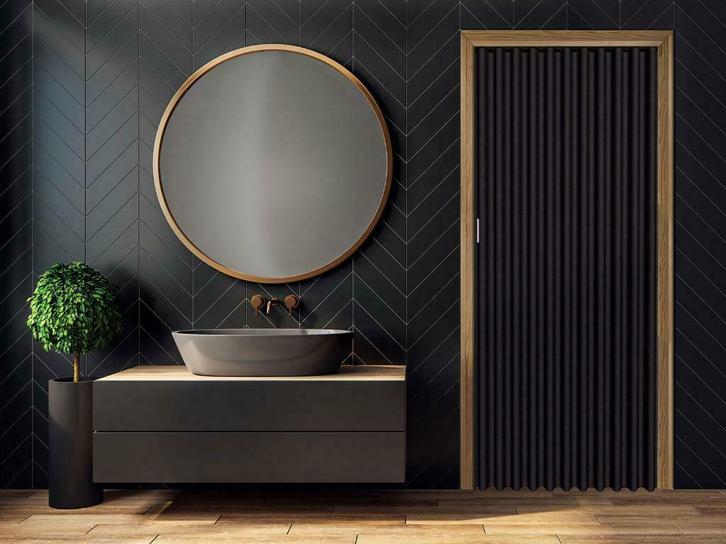 UIT VOORRAAD LEVERBAAR Deur Vouwdeuren Harmonicadeur OP MAAT, Doe-het-zelf en Verbouw, Deuren en Horren, Vouwdeur, Nieuw, Glas