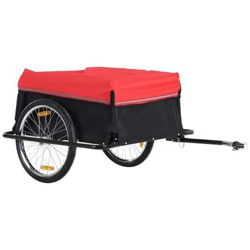 TRUUSK Bakwagen Transportaanhanger - Zwart en Rood - Voor Fi beschikbaar voor biedingen