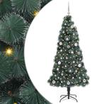 vidaXL Kunstmatige Voorverlichte Kerstboom met Ballenset, Diversen, Kerst, Verzenden, Nieuw