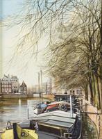 Michael John Hunt (1941) - Oude Schans Amsterdam