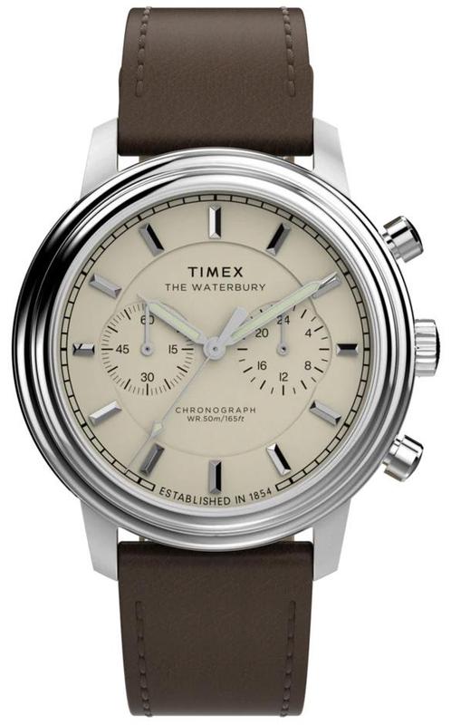 Timex TW2Y23500 Waterbury Metropolitan Chronograph horloge, Sieraden, Tassen en Uiterlijk, Horloges | Heren, Polshorloge, Nieuw