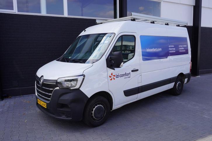 Renault Master 2.3 dCi 135PK L2H2 EURO 6, Auto's, Bestelauto's, Onderhoudsboekje, Lease, Zwart, Handgeschakeld, Wit, Renault, Financial lease