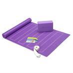 Gaiam Yoga Beginners Kit - Paars, Sport en Fitness, Nieuw, Verzenden