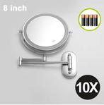 Wandgemonteerde Make-up Spiegel met Verlichting en 10x, Verzenden, Nieuw