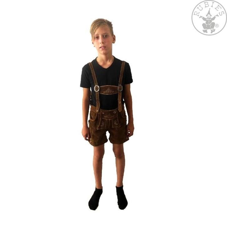Tiroler broek jongens Leder, Kleding | Heren, Carnavalskleding en Feestkleding, Nieuw, Ophalen of Verzenden