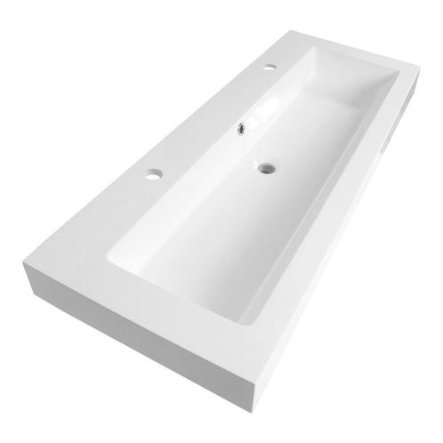 Wastafelblad Exclusive Line 120-1 Florence Trog 2, Doe-het-zelf en Verbouw, Sanitair, Overige typen, Nieuw, Ophalen of Verzenden