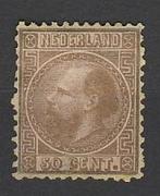 Postzegel Ned. 1867 Kon. Willem III NR.12 plakker (81), Verzenden, T/m 1940, Postfris