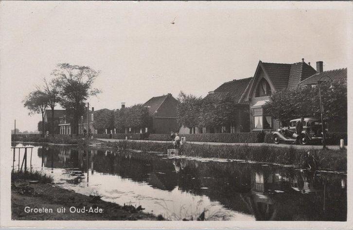 OUD-ADE - Dorpsgezicht, Groeten uit Oud-Ade, Verzamelen, Ansichtkaarten | Nederland, Verzenden