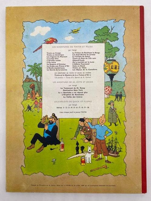 Casterman - Tintin - Tintin On a marché sur la lune B35 Dos, Boeken, Stripboeken
