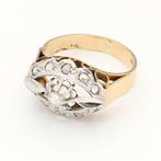Ring - 18 karaat Geel goud - Diamant, Nieuw