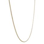 Gouden vintage gourmet lengtecollier 14 krt, Ophalen of Verzenden, Nieuw