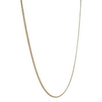 Gouden vintage gourmet lengtecollier 14 krt beschikbaar voor biedingen