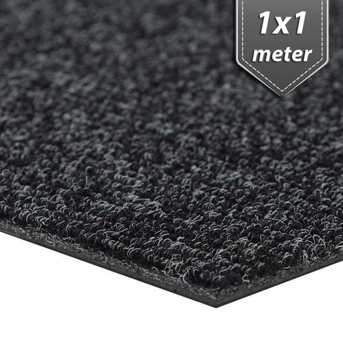 SALE!! - Tapijttegel Zippi GIANT Rib Zwart, Huis en Inrichting, Stoffering | Vloerbedekking, Nieuw, Ophalen of Verzenden