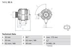 Dynamo / Alternator DACIA LOGAN II,MCV (TCe 90,TCe 90 LPG), Auto-onderdelen, Motor en Toebehoren, Ophalen of Verzenden, Nieuw