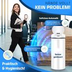 Prullenbak met sensor - Afvalbak - Vuilnisbak - 56 Liter - W, Huis en Inrichting, Woonaccessoires | Prullenbakken, Verzenden, Zo goed als nieuw