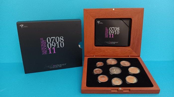 Nederland. Proof Set 2011 (incl. 2 euro Erasmus) (Zonder, Postzegels en Munten, Munten | Europa | Euromunten