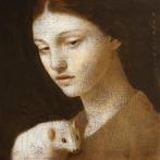 Michal Lukasiewicz - Woman With Her Pet III