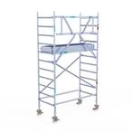 Rolsteiger Original 90x190 4,2m werkhoogte tegen de gevel, Doe-het-zelf en Verbouw, Steigers, Verzenden, Nieuw, Rolsteiger of Kamersteiger