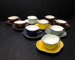 Sarreguemines - Koffieservies - Porselein, Aardewerk