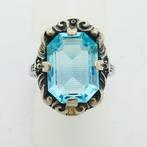 Zilver - Ring - art deco