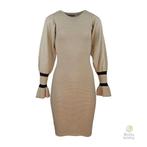 Ibana • aansluitende beige jurk Hazy • 36, Kleding | Dames, Jurken, Nieuw, Beige, Ibana, Maat 36 (S)