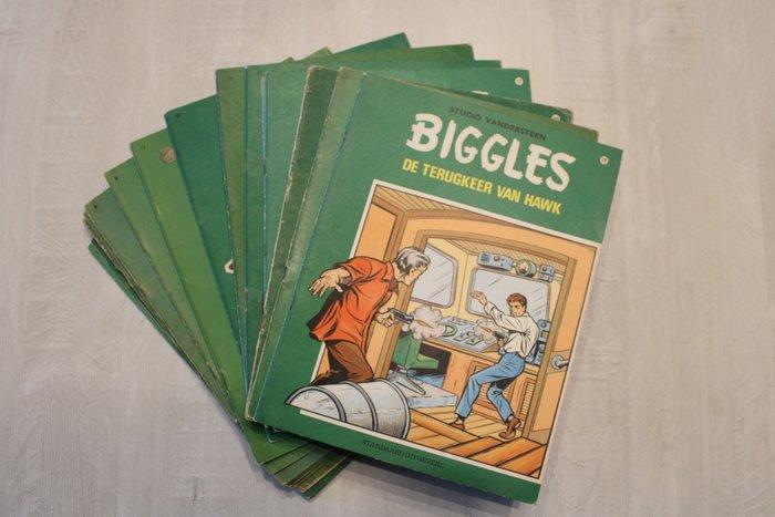 Biggles 1 t/m 21 - Complete reeks SC - 21 Album - Eerste, Boeken, Stripboeken