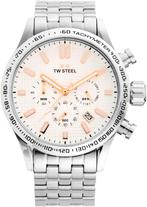 TW Steel VB1 Volante Bracelet chronograaf horloge, Overige merken, Staal, Staal, Verzenden