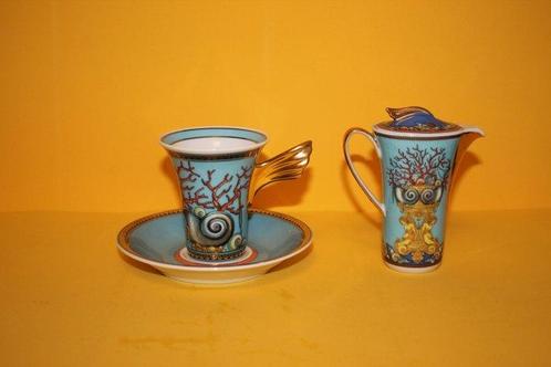 Rosenthal - Versace - Koffieservies (4) - Versace La Scelta, Antiek en Kunst, Antiek | Glas en Kristal