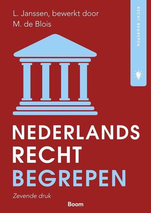 9789462129023 Recht begrepen - Nederlands recht begrepen, Boeken, Studieboeken en Cursussen, Nieuw, Verzenden