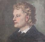 Europäische Schule (XIX-XX) - Herrenportrait, Antiek en Kunst