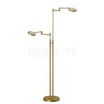 Holtkø¶tter Plano Twin Vloerlamp LED, messing geanodiseerd, Verzenden, Nieuw