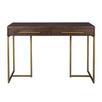 *WOONWINKEL* Dutchbone Class Visgraat Sidetable Met Messing, Huis en Inrichting, Tafels | Sidetables, Verzenden, Nieuw