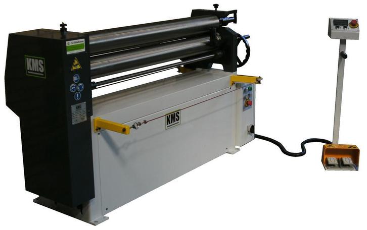 Plaatwals KMS APR-1300×120 (4.5 mm) 3 rollen aangedreven!, Zakelijke goederen, Machines en Bouw | Metaalbewerking