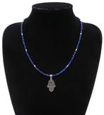 Lapis lazuli - Zilver, Main de Fatma en zilver 925 -, Antiek en Kunst, Antiek | Boeken en Bijbels