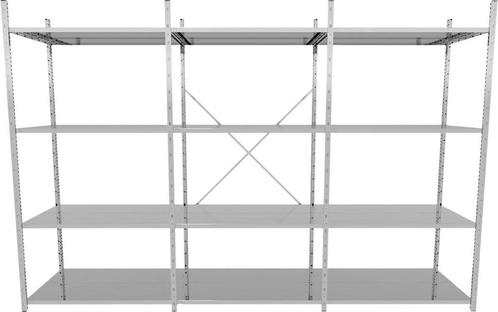 Voordeelrij G3 legbordstelling - B1000 x D400 mm - Breedte, Zakelijke goederen, Kantoor en Winkelinrichting | Magazijn, Stelling en Opslag