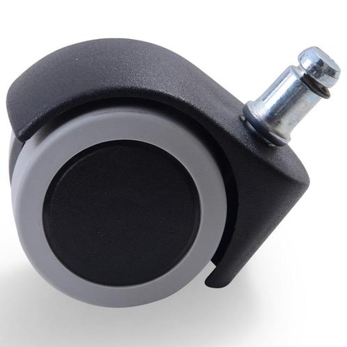 Set zachte wielen 55mm - 5 stuks, Zakelijke goederen, Kantoor en Winkelinrichting | Kantoormeubilair en Inrichting, Ophalen of Verzenden