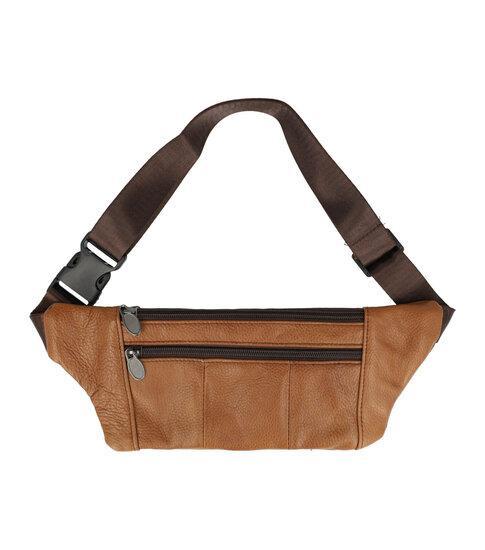 Heuptas Basic 32cm Leder Cognac Bruin, Sieraden, Tassen en Uiterlijk, Overige Accessoires