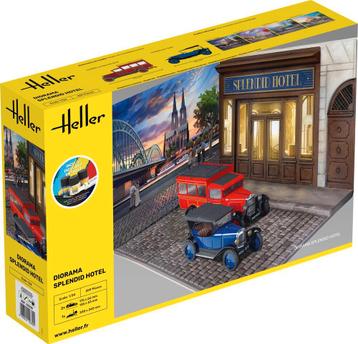 Heller 52330 STARTER KIT Diorama Splendid Hotel Bouwpakket beschikbaar voor biedingen