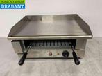 RVS Grillplaat Bakplaat met salamander grill 55 cm 230V, Zakelijke goederen, Horeca | Keukenapparatuur, Ophalen of Verzenden, Nieuw zonder verpakking