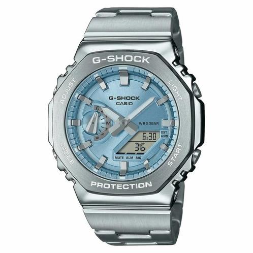 Horloge Heren Casio G-Shock OAK G-STEEL LIGHT BLUE, Sieraden, Tassen en Uiterlijk, Zonnebrillen en Brillen | Heren, Verzenden
