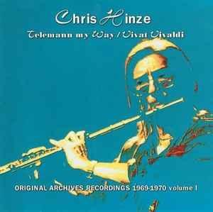 cd - Chris Hinze - Telemann My Way - Vivat Vivaldi, Cd's en Dvd's, Cd's | Overige Cd's, Zo goed als nieuw, Verzenden