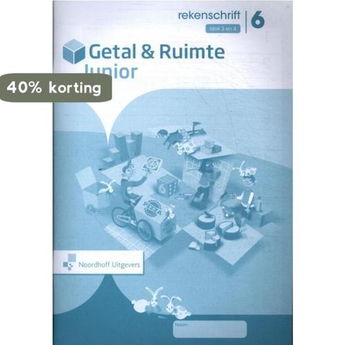 Getal & Ruimte junior Groep 6 blok 3 en 4 Rekenschrift, Boeken, Wetenschap, Zo goed als nieuw, Verzenden