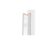 Hoeklijst MDF Sanimex Zilvergrijs 260 cm x 28 mm x 28 mm, Ophalen of Verzenden, Nieuw