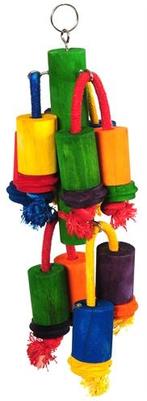 HAPPY PET PLAYTIME MULTIWOOD 3 45X12X12 CM (Vogels) (Vogels), Dieren en Toebehoren, Verzenden, Nieuw