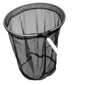 Schepnet zwart rond 35cm doorsnede met vaste steel 115cm, Tuin en Terras, Vijver-toebehoren, Vijvernet, Nieuw, Verzenden